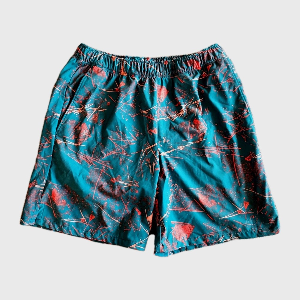 The North Face‎ Swim Trunks Shorts Men's Size Small Geometric Lined Mesh Beach